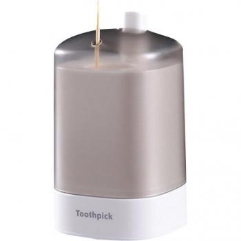 Portable Toothpick Holder with Transparent Window