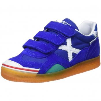 Munich G 3 Kid VCO Indoor 97 Baskets garçon, Bleu (Azul Royal 03), 29 EU