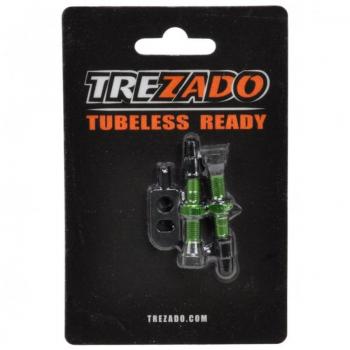 Valves Tubeless VTT TREZADO 42mm Presta Vert