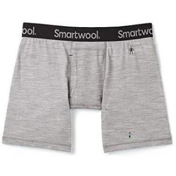 Smartwool Bóxer Merino 150 para Hombre, Color Gris Claro, Talla L
