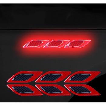 Reflektierende Kohlenstofffaser Aufkleber für Autos