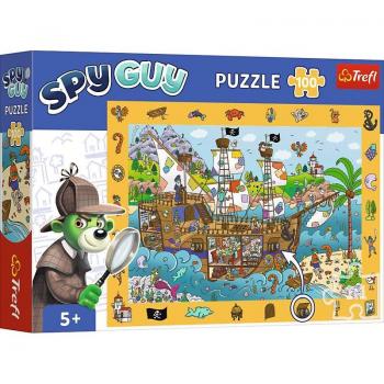 Trefl Puzzle 100 - Spy Guy - Battaglia Navale