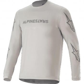 Alpinestars A-Dura Switch Herren Fahrrad Jersey - Weiß/Grau - XL
