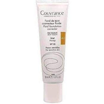 Avene 70000 Couvrance Fondotinta Correttore Fluido, Colore Miele, 30 ml