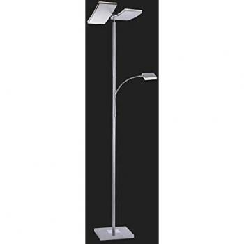 JUST LIGHT RUBEN Stehlampe, LED fest integriert, Touchschalter