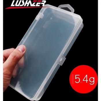 LUSHAZER Fishing Lure Box Waterproof Plastic 1 Compartment