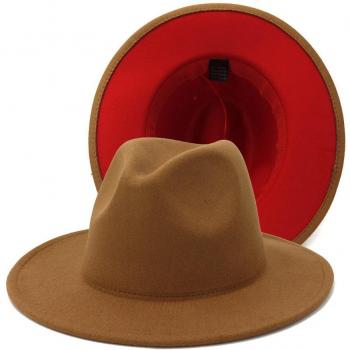 QBHAT Doppelseitiger Fedora Hut