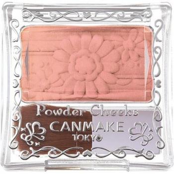 Rubor en Polvo CANMAKE SPF 25 PA++ - 4g - PW43 Coral Holograma
