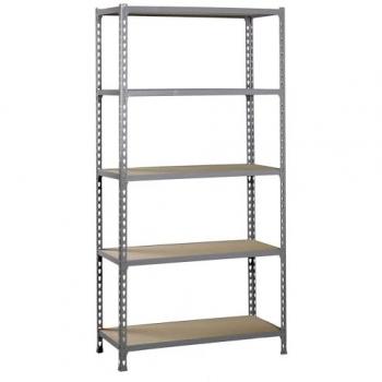 Scaffale SimonRack Metallico 2000x1100x300 mm, 5 Steli, Portata 200 kg