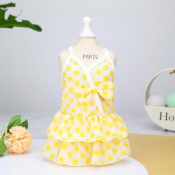 Summer Dog Skirt Dress for Small Breeds XL