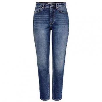 Vaqueros Only Veneda Life Mom, Denim Azul