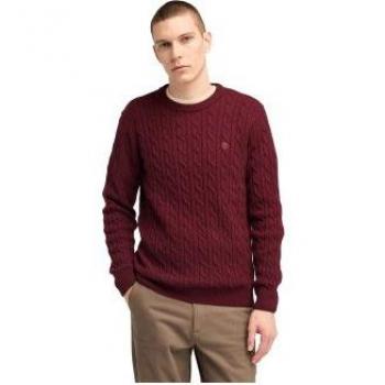 Pull Timberland Phillips Brook à Col Ronde XL Roux Profond