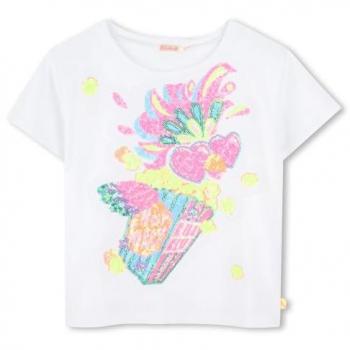 Billieblush Maglia a maniche corte bianca U2092 (12 anni)