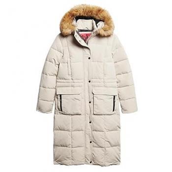 Giacca Superdry Everest Longline con Trapunta Grey S