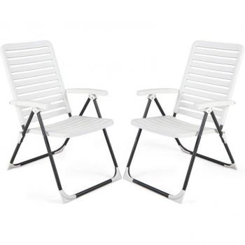 Silla Reclinable de Jardín Costway