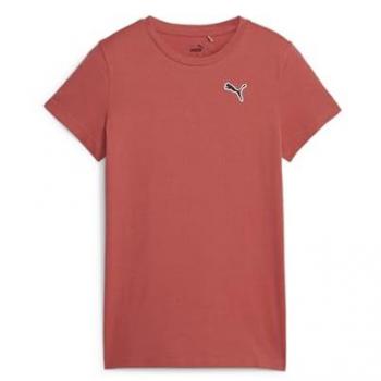 Camiseta de manga corta Puma Better Essentials roja mujer - XS