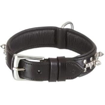 Collar elegante de cuero para perros Nobby