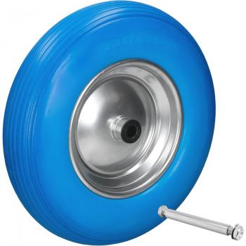 Schubkarrenrad aus PU Vollgummi 4.80/4.00-8