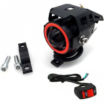 Mini U7 Motorrad Scheinwerfer mit Schalter