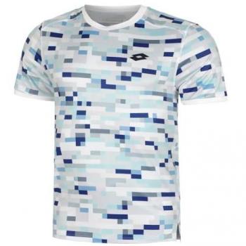 Lotto Tech III Korte Mouwen T-Shirt Heren Wit - XL