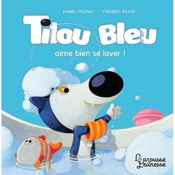 Tilou Bleu aime bien se laver !