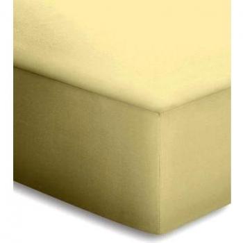 TräumeFit 005-094 Spannbetttuch – 180 × 200 cm, Ecru