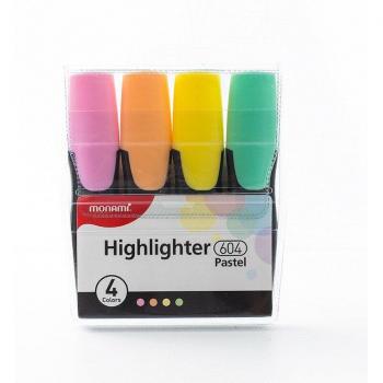 Sharkbang Kleurige Highlighter Pen Set (4 of 6 Stuks)