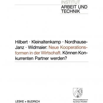 Neue Kooperationsformen in der Wirtschaft