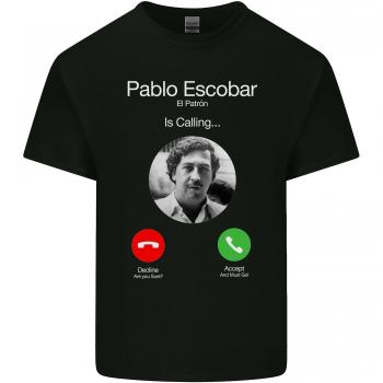 Camiseta Hombre Negra L “Escobar: El Patrón”