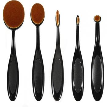 Oval Nylon Hair Makeup Brush