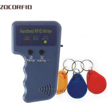 125KHz RFID Writer and Duplicator with 3 Rewritable Key Fobs