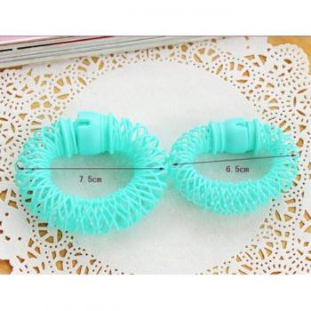 Pack de 6 rouleaux de coiffure spirales 7,5 cm