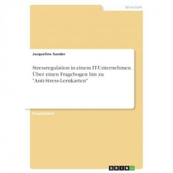 Stressregulation in einem IT-Unternehmen. Über einen Fragebogen hin zu Anti-Stress-Lernkarten
