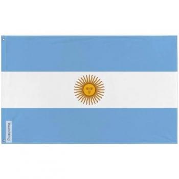 Argentina National Flag, 60×90 cm, Polyester, Two-way, Metal Loops