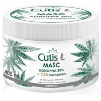 CUTIS Ł - ŁUSZCZYCA Maść konopna + CBD 20% 400ml