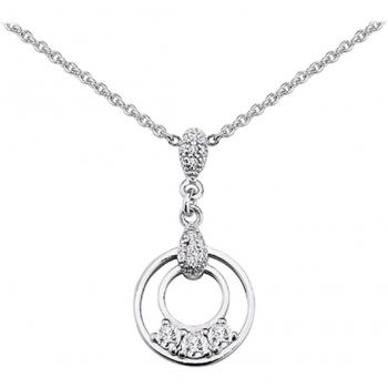 Collar “Sissi” Altesse M7205 en Plata Brillante y Ródio