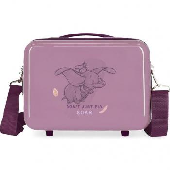Neceser de Viaje Disney Dumbo Nude Morado