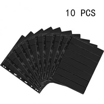 10PCS PVC Stamp Collection Pages
