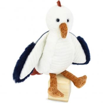 Histoire d'Ours Peluche Trésors Marins Mouette