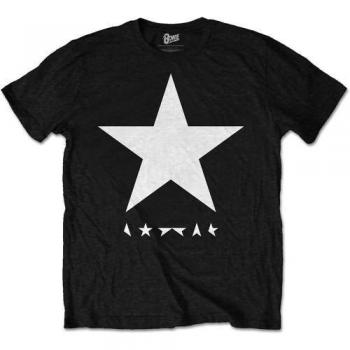 David Bowie Unisex Volwassen Blackstar T-shirt L Zwart