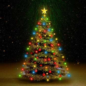 VidaXL Christmas Tree Net Lights with 150 LEDs Multicolor 59.1