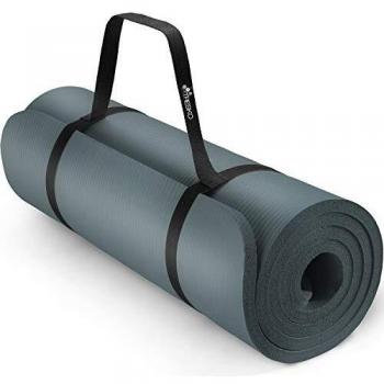 Tapis Yoga et Pilates TRESKO en Mousse NBR 185x60 cm