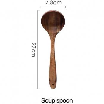 Teak Wood Kitchen Tool Set