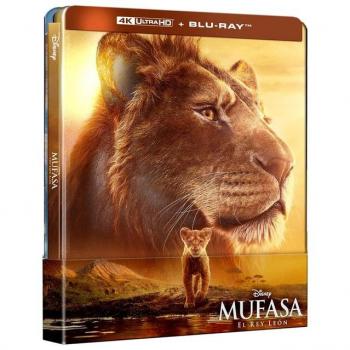 El Rey Mufasa – Colección Metálica 4K Ultra HD y Blu‑Ray