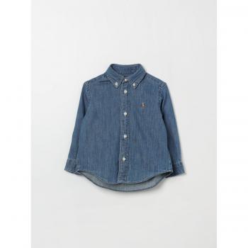 Camicia denim cotone Ralph Lauren bambino taglia 6