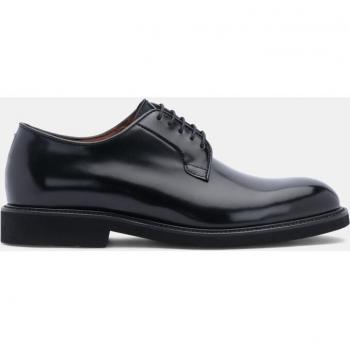 Zapatos Derby LOTTUSSE de hombre hechos de piel de vacuno brillante en color negro
