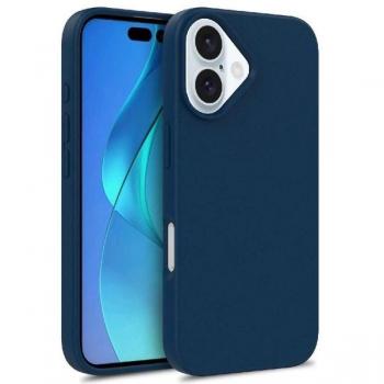 Wheat Bran Multi-Pattern MagSafe Cover for iPhone 16 Plus in Navy