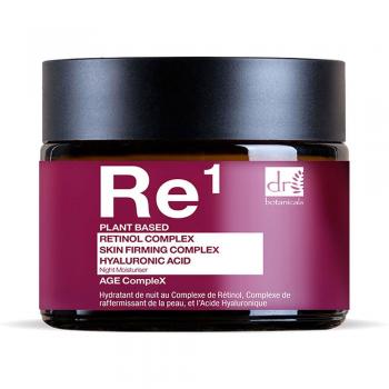 Dr. Botanicals RE1 Night Moisturizer with Retinol, Hyaluronic Acid & Skin Firming Complex 60ml