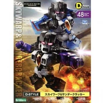 TRANSFORMERS D-STYLE 48 Skywarp & Thundercracker Model Kit by Kotobukiya