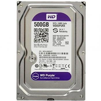 Western Digital Purple 500 GB SATA III 3.5-Inch Hard Drive